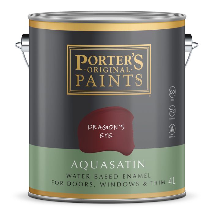 Porter's Paints 4L Dragon's Eye Aquasatin