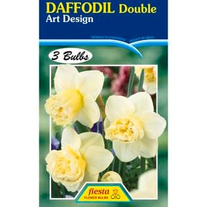 Fiesta Flower Bulbs Daffodil Art Design - 3 Bulbs