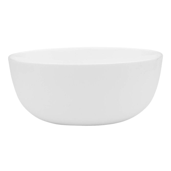 Ecology 16cm Canvas Noodle/Soup Bowl Coupe Dinnerware - White