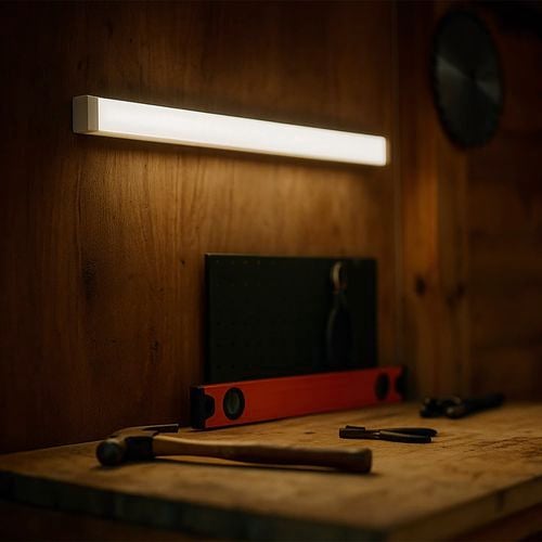 White Scintil LED Batten Light I/N 0263639