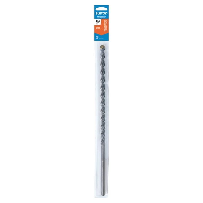 Sutton Tools 13 x 400mm DB TCT Masonry Drill Bit