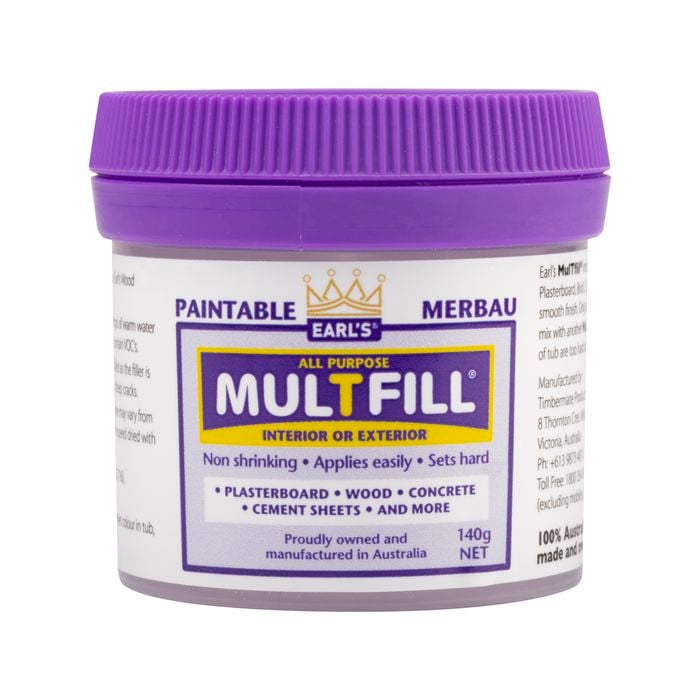 Earl's 140g Merbau MulTfill Ready To Use Filler