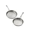 Swiss Diamond Dlx Premium Steel 2 Piece Frypan Set