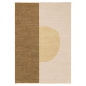 Loopsie-330cm X 240cm-nayo Gold And Cream Washable Rug