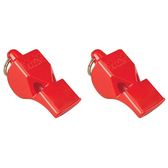 2PK Fox 40 Summit Classic Whistle Outdoor Sports Accessory Red