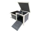 Yes4pets Rabbit Hutch Cat House Cage Guinea Pig Ferret Cage Wooden Outdoor