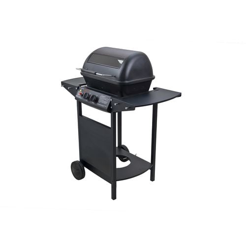 Jumbuck 2 Burner BBQ With Glass Window Hood