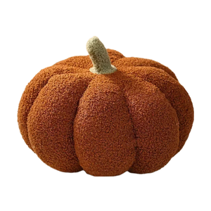 Anyhouz Throw Pillows Brown Pumpkin Plush Toy 28cm