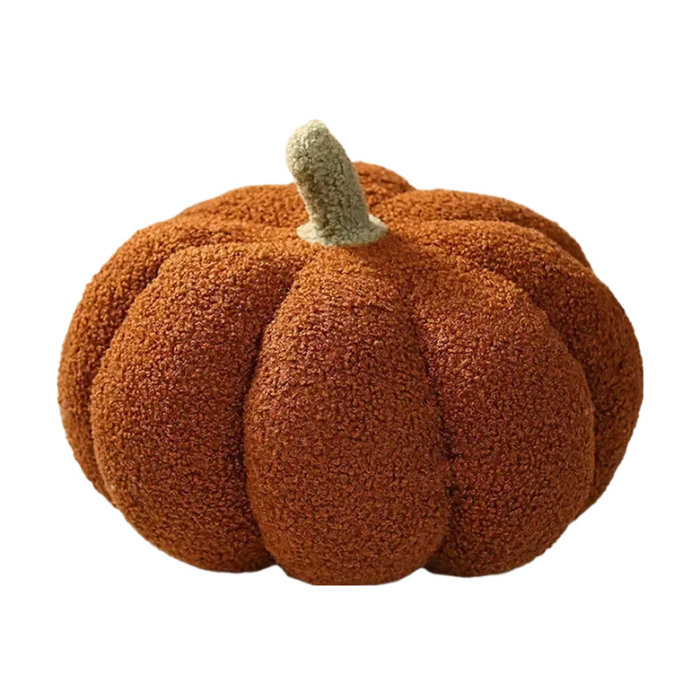 Anyhouz Throw Pillows Brown Pumpkin Plush Toy 28cm
