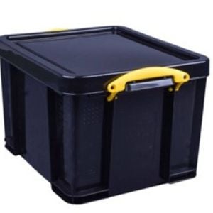 35 Litre Extra Strong Really Useful Box (black)