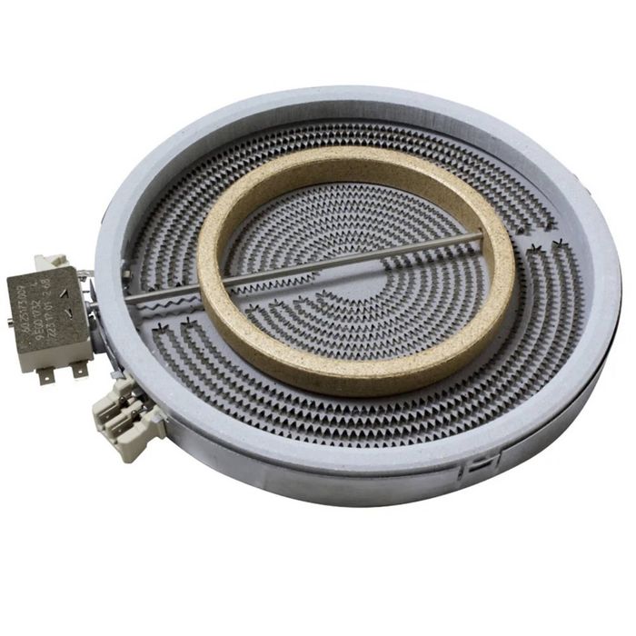 Stove Cooktop Ceramic Heating Element - Dual Hot Plate KM 443 KM443 - 08205310, suits Miele