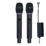 Precision Audio Twin UHF Wireless Microphone System