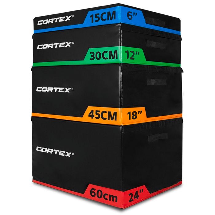 CORTEX Soft Plyo Box Modular Stackable 15cm, 30cm, 45cm, 60cm