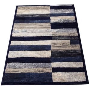 Modena 100 x 150cm Veneer Navy Rug