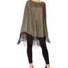1920s Womens Great Gatsby Costume Poncho And Headband - One Size