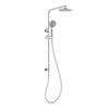 Estilo Chrome 3 Function Twin Rail Shower Set