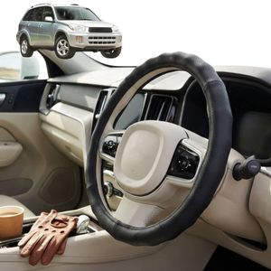 Australian Goose Steering Wheel Cover for Toyota RAV4 1994 - 2000 (4-Door (XA10)) Circle Black