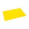 Hygiplas Chopping Board Antibacterial Low Density Yellow 450x300x10mm Commercial Kitchen Food Prep