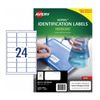 Avery Nopeel Extra Strong Label 10pk (24/sheet)