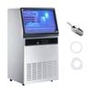 Vevor 59kg/24h Commercial Ice Maker Machine Silver With 15kg Storage 45 Cubes Per Cycle For Home