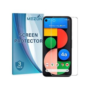 3 Pack MEZON Google Pixel 4a 5G (6.2") Ultra Clear Film Screen Protectors