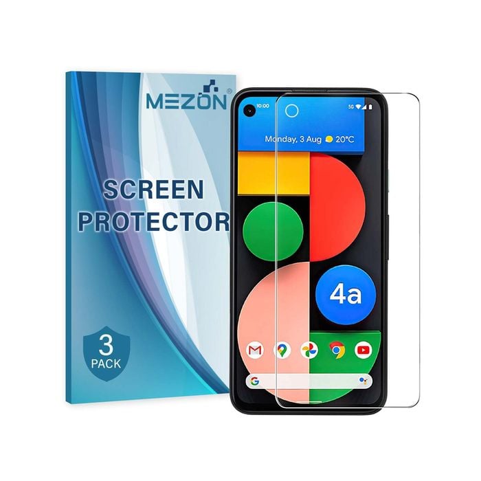 3 Pack MEZON Google Pixel 4a 5G (6.2") Ultra Clear Film Screen Protectors