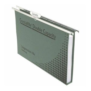 Crystalfile Suspension File Foolscap 50pcs (Double Capacity)