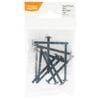 Taskmaster M4 x 50mm Black Snap Off Screw - 12 Pack
