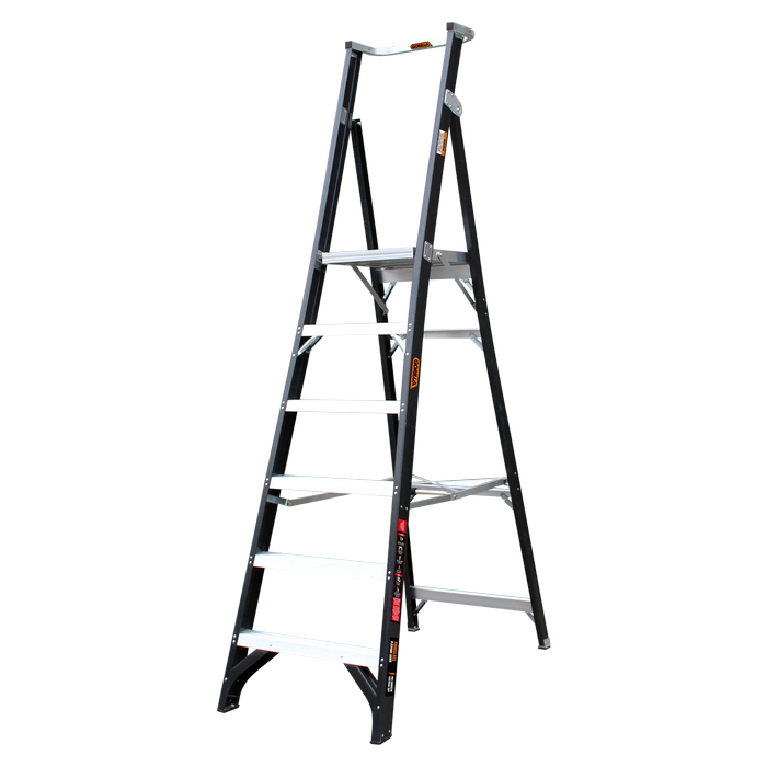 Gorilla 150kg 6 Step Fibreglass Platform Ladder
