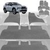 6D Diamond Car Floor Mats for Nissan X-TRAIL 2014-2022-Ultimate Set-Grey-Outback GT