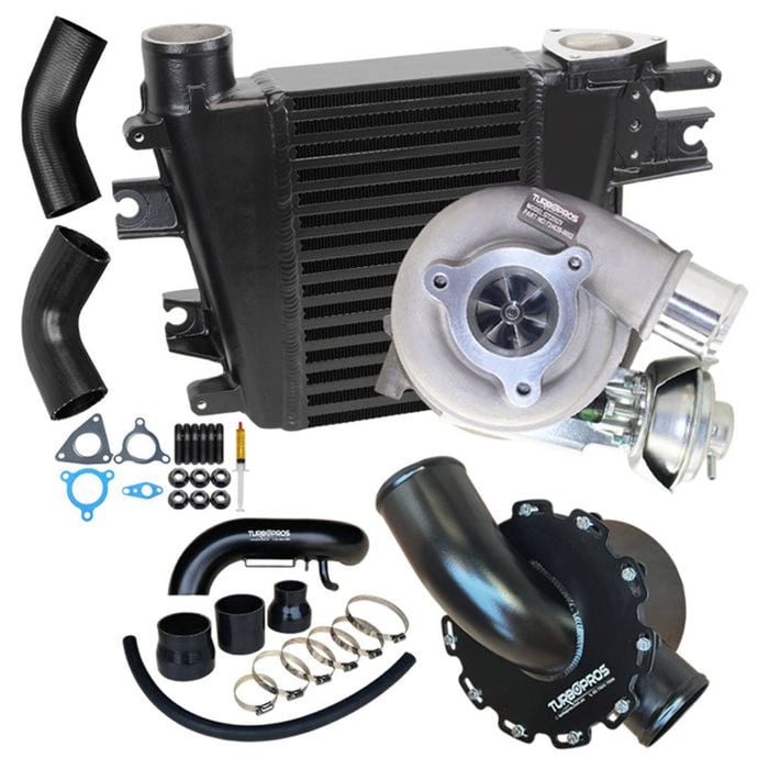 Upgrade Turbo, Intercooler, Airbox And Piping Kit For Nissan Patrol Zd30 3.0l Direct Injection 2000-2007