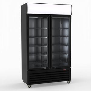 Thermaster Two Glass Door Colourbond Upright Drink Fridge Lg-730bp