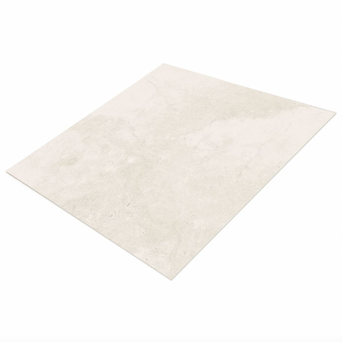 Duratile 60 x 60cm 1.08m² Travertine Ivory Porcelain Floor And Wall Tile - 3 Carton