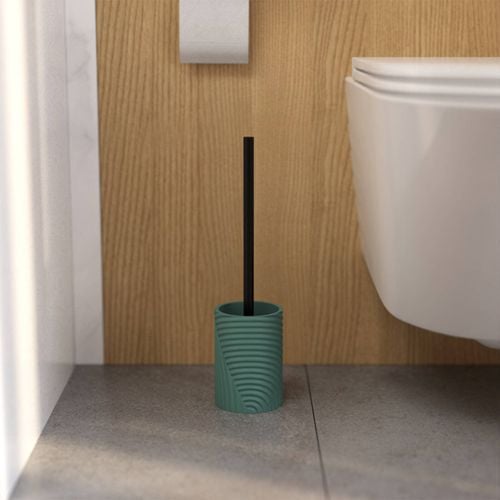 Living Elements Bathroom Sea Green Toilet Brush - Bunnings Australia