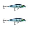 2x Rapala 10cm X Rap Magnum Prey Lipless Hard Body Fish Lures - HD Wahoo UV