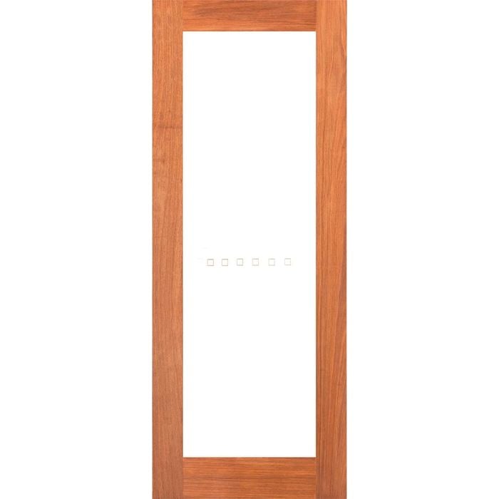 Woodcraft 2040 x 820 x 40mm Entrance Door 1Lite Clear Safety Glass