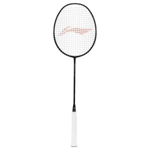 Li-Ning Wind Lite 78 Stealth Strung Badminton Racket, Black, 70 Grams