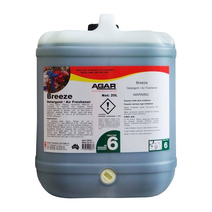 20L Agar Breeze Detergent and Air Freshener