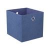 Flexi Storage Clever Cube 330 x 330 x 370mm Steel Blue Insert