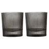 Tempa Cyrus Set Of 2 Whisky Glasses - Charcoal