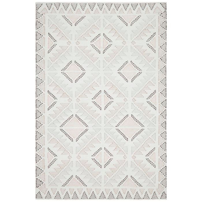 The Rug Connection River 801 Off White 280x190cm - Large Hand Loomed Indoor Floor Rug