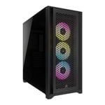 Corsair iCUE 5000D RGB Tempered Glass ATX Mid Tower Case - Black [CC-9011242-WW]