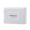 Bambury French Flax Linen Sheet Set - White - King
