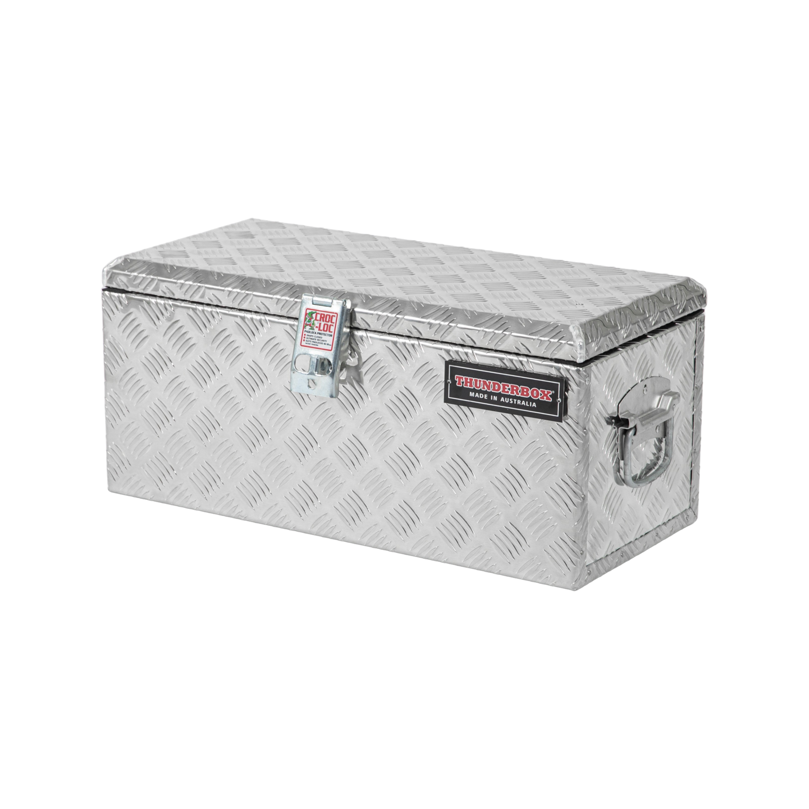 Thunderbox Aluminium Checker Plate Toolbox - Bunnings New