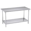 Soga 150x70x85cm Stainless Steel Prep Bench