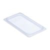 Cambro Gastronorm Seal Lid Polypropylene Translucent 1/3 Gn Commercial Kitchen Food Storage
