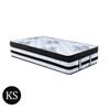 Laura Hill King Single Mattress 34cm Plush Euro Top 5 Zone Pocket Spring High Density Foam Hypoallergenic