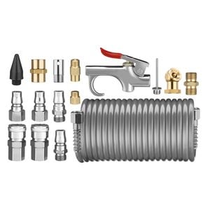 Ozito Air Inflator Kit including Hose 14pc