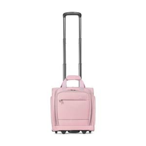 Tosca So Lite Onboard Wheel Bag Fabric Compact Travel With Wheels Blush