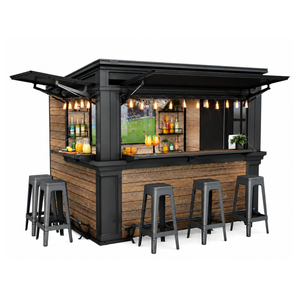 Keter Walnut Signature Outdoor Garden Bar